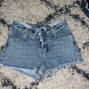 Pacsun playboy jean shorts